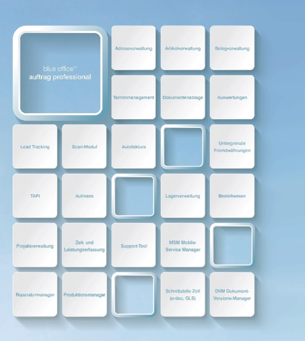 blue office® auftrag professional
