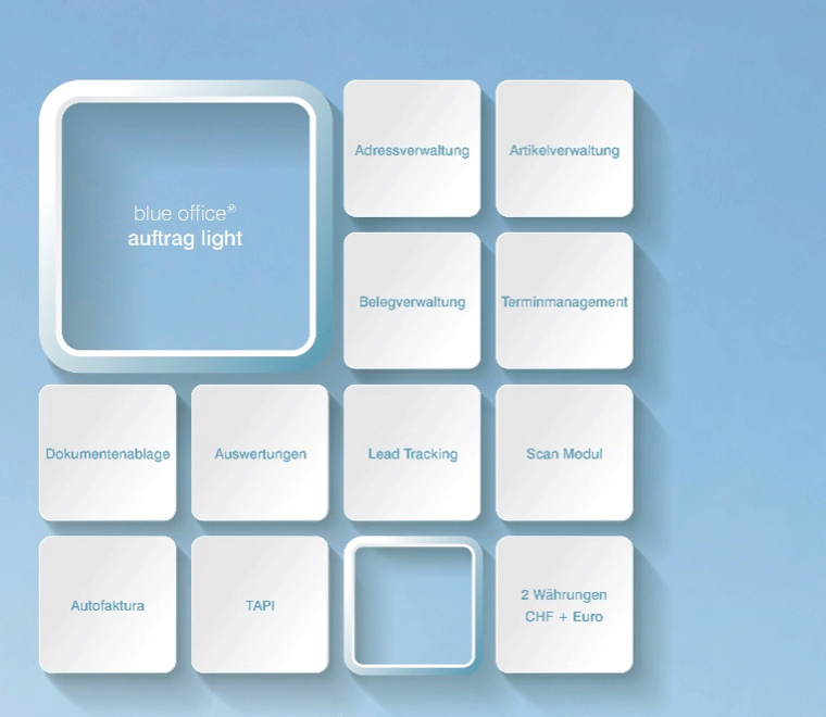 blue office® auftrag light